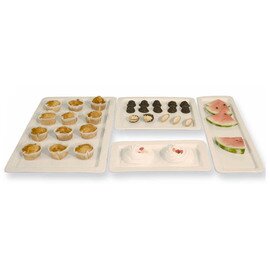 GN platter GN 1/3 porcelain white  H 10 mm product photo