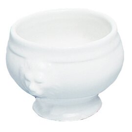 lion head tureen 100 ml porcelain white  H 135 mm product photo