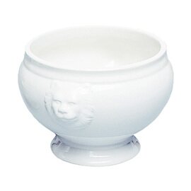 lion head tureen porcelain white | 500 ml H 85 mm product photo