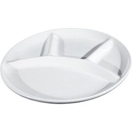 fondue plate porcelain white  Ø 240 mm | 4 compartments product photo