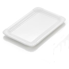 plate porcelain white french fries bowl rectangular | 200 mm  x 80 mm product photo