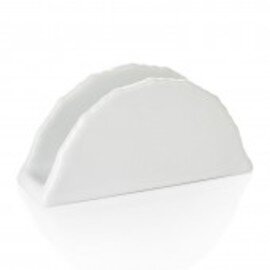 napkin holder white semicircle | 140 mm x 65 mm product photo