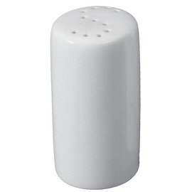 salt shaker porcelain white  Ø 45 mm  H 80 mm product photo