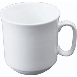 mug with handle 300 ml porcelain white  H 92 mm product photo