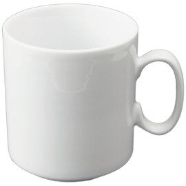 mug with handle 290 ml porcelain white  H 87 mm product photo