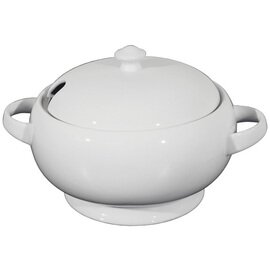 soup tureen 2500 ml porcelain white product photo