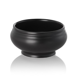 tureen porcelain | black matt | 500 ml Ø 125 mm H 70 mm product photo