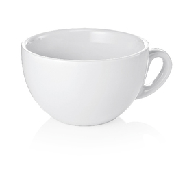 cappuccino cup ITALIA porcelain white 280 ml product photo