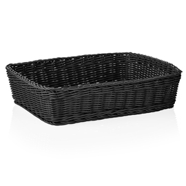 system basket PP black | 400 mm x 300 mm H 100 mm product photo