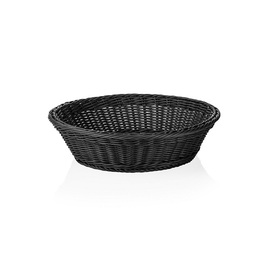 table basket PP black Ø 370 mm H 90 mm product photo