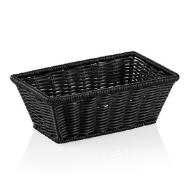 GN basket GN 1/4 PP black H 100 mm product photo
