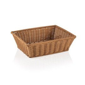 GN basket GN 1/2 PP brown H 100 mm product photo