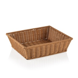 GN basket GN 2/3 PP brown H 100 mm product photo