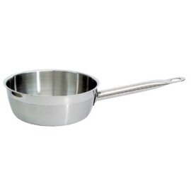 sauteuse KG 5100 1 ltr stainless steel  Ø 160 mm  H 70 mm  | long stainless steel cold handle product photo