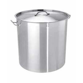 stockpot 164 ltr stainless steel with lid  Ø 600 mm  H 600 mm  | cold handles product photo