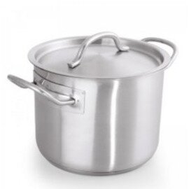 meat pot KG 5300 2.6 ltr stainless steel with lid  Ø 160 mm  H 140 mm  | cold handles product photo