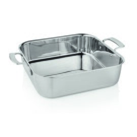 roasting pan 3PLY  • stainless steel 2.2 mm | 320 mm  x 320 mm  H 90 mm product photo