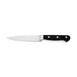 carving knife KNIFE 61 | smooth cut stainless steel | blade length 20 cm | handle details riveted product photo