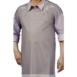 Stitch protection - shirt apron, 7 mm ring braid 18 / 8-18 / 10, 85 x 55 cm, acc. EN 13998: 2003 CE, standard unit size 54 product photo