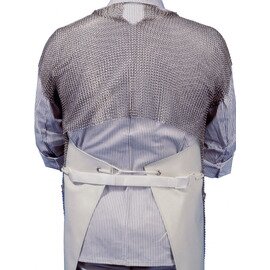 Stitch protection - shirt apron, 7 mm ring braid 18 / 8-18 / 10, 85 x 55 cm, acc. EN 13998: 2003 CE, standard unit size 54 product photo  S
