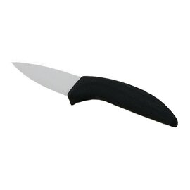 paring knife curved blade smooth cut | black | blade length 8 cm product photo