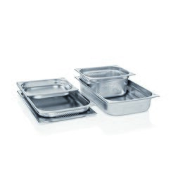 gastronorm container GN 2/3  x 20 mm GN 63 perforated stainless steel product photo