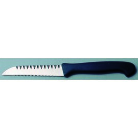 decorating knife SORA serrated serrated edge serrated cut | black hanging loop | blade length 9 cm product photo