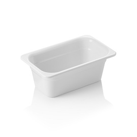 GN container GN 1/4 | GN 65 WHITE | melamine white H 100 mm product photo