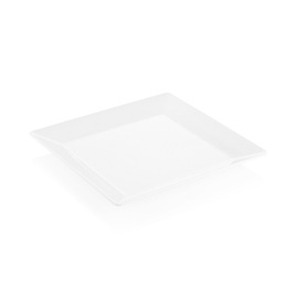 serving plate DAY & NIGHT melamine | square white 370 mm x 370 mm product photo