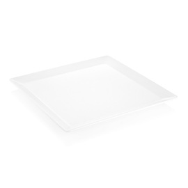 serving plate DAY & NIGHT melamine | square white 510 mm x 510 mm product photo