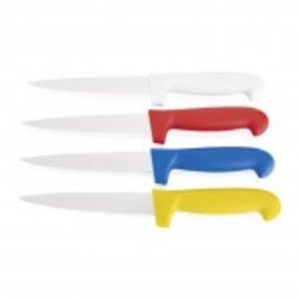 carving knife HACCP smooth cut | red | blade length 15 cm product photo
