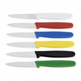 paring knife HACCP smooth cut | white | blade length 8 cm product photo