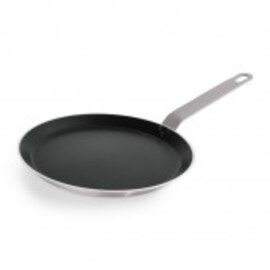 crepe pan  • aluminium  • non-stick coated  Ø 260 mm  H 15 mm | long iron handle product photo