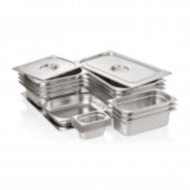 GN container GN 2/1  x 20 mm GN 70 stainless steel 0.7 mm product photo