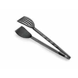 salad tongs plastic nylon black  L 270 mm product photo