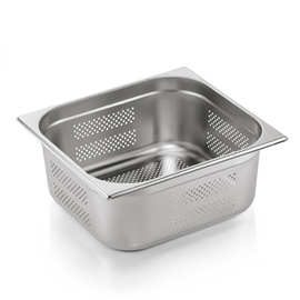 gastronorm container GN 2/3 x 150 mm perforated bottom and sides | GN 71 stainless steel product photo