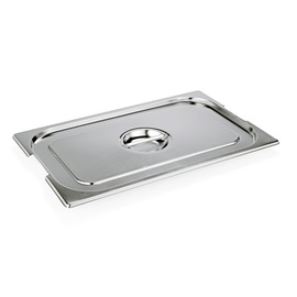 GN lid GN 73 GN 1/3 stainless steel | with cutout for drop handles product photo