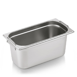 GN container GN 1/3  x 150 mm GN 73 stainless steel 0.7 mm | drop handles product photo