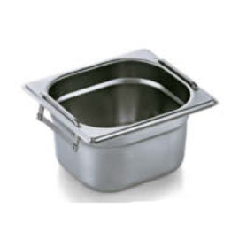 GN container GN 1/6  x 200 mm GN 73 stainless steel 0.7 mm | drop handles product photo