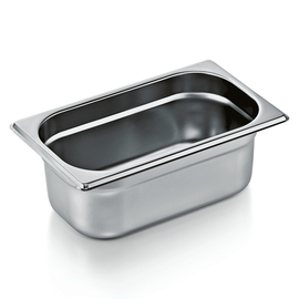 GN container GN 1/4  x 100 mm GN 75 stainless steel 0.55 mm product photo