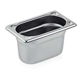 GN container 1/9 H 6.5 cm stainless steel : Stellinox