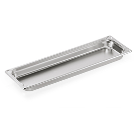 GN container GN 2/4 x 40 mm stainless steel 0.6 mm | GN 76 product photo