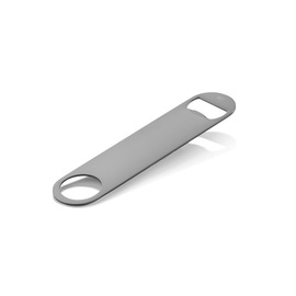 Bottle opener Nocturn stainless steel | 18 x 4 cm, gun metal product photo