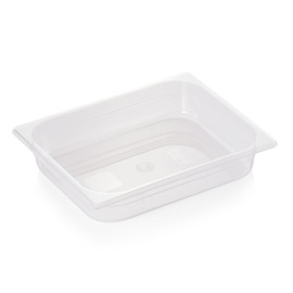 gastronorm container GN 1/2  x 65 mm GN 84 polypropylene transparent product photo