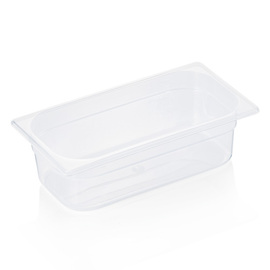 gastronorm container GN 1/3  x 65 mm GN 84 polypropylene transparent product photo