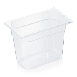 gastronorm container GN 1/4  x 200 mm GN 84 polypropylene transparent product photo