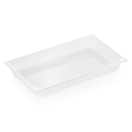 gastronorm container GN 1/1  x 65 mm GN 89 plastic transparent product photo