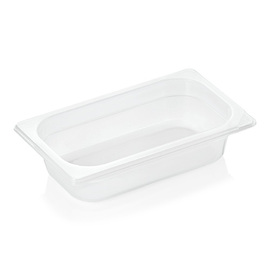 gastronorm container GN 1/4  x 65 mm GN 89 plastic transparent product photo