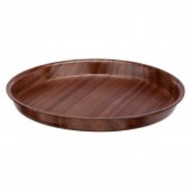 beer glass carrier wood melamine coated | round  Ø 330 mm  | non-slip product photo