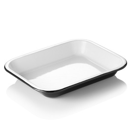 bowl GRACE WAS | 1.9 ltr  L 280 mm x 230 mm H 45 mm enamel product photo
